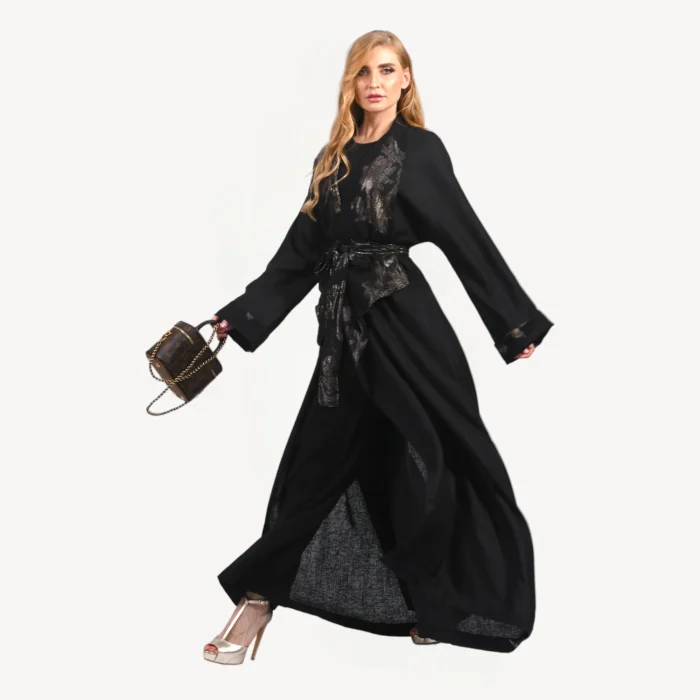 Kimono Miraya Mautassin noir