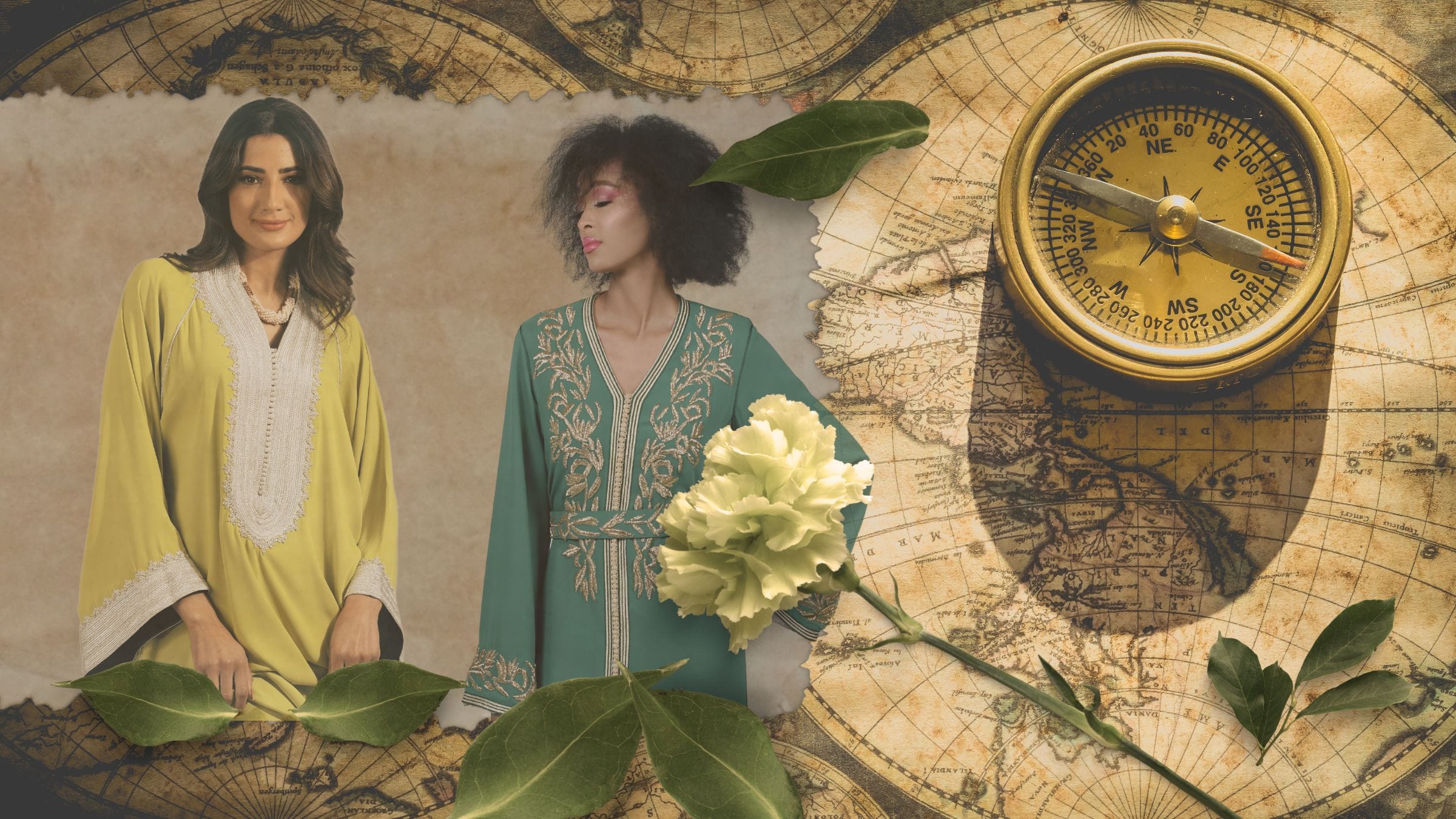 Vintage Old caftan mautassin