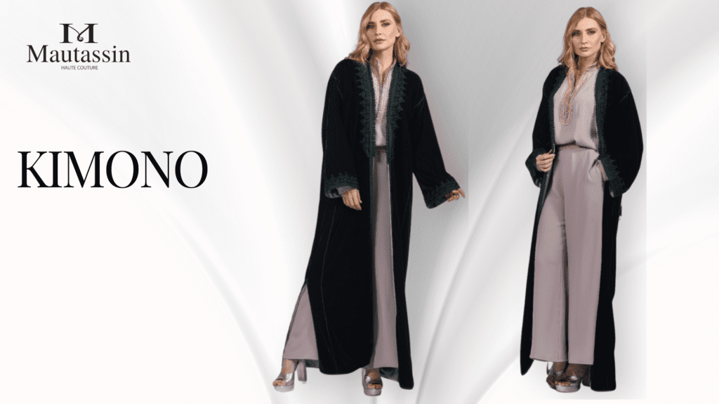 Le kimono revisité à la marocaine : la fusion des cultures mode