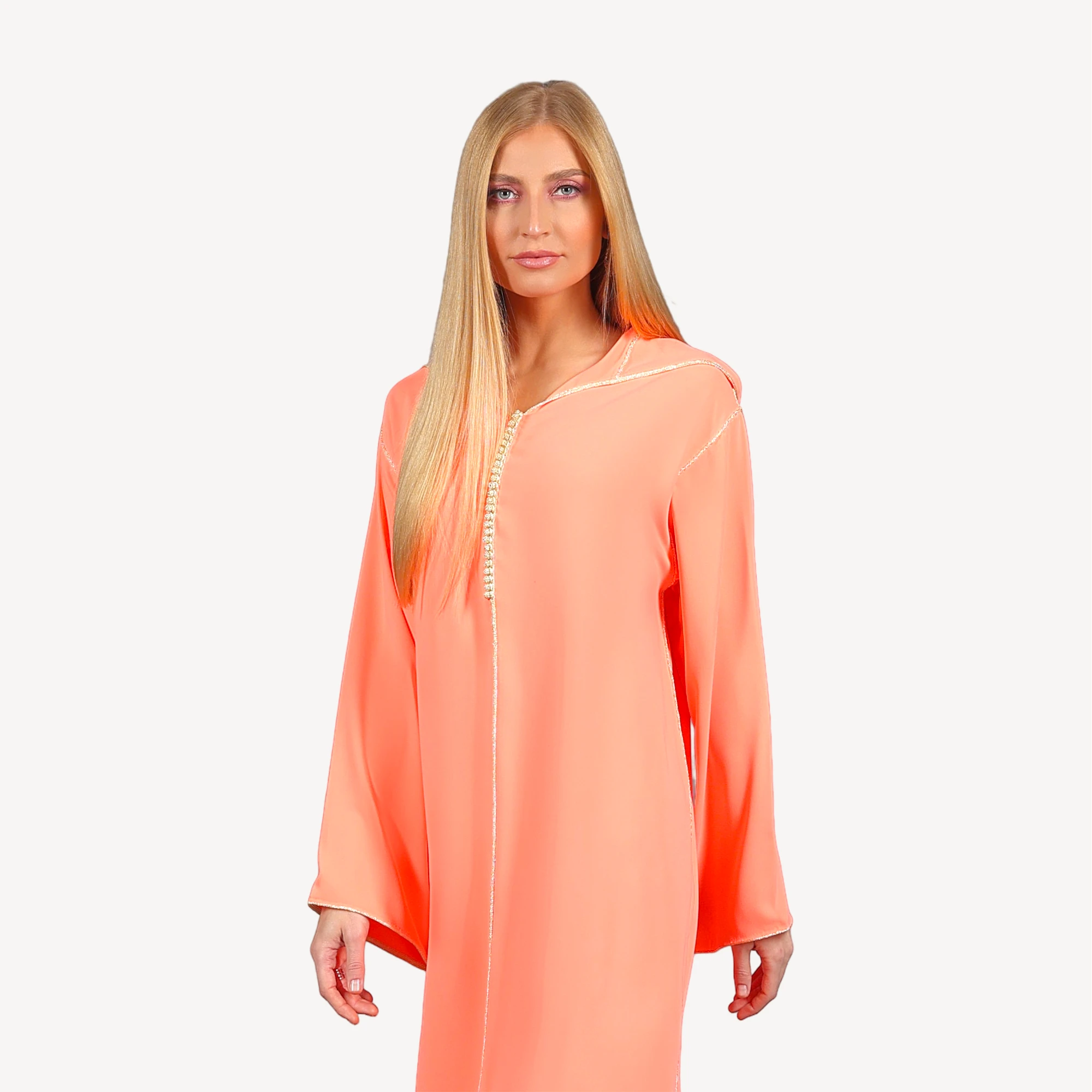 Djellaba-Ghala-Mautassin-Abricot-clair.webp