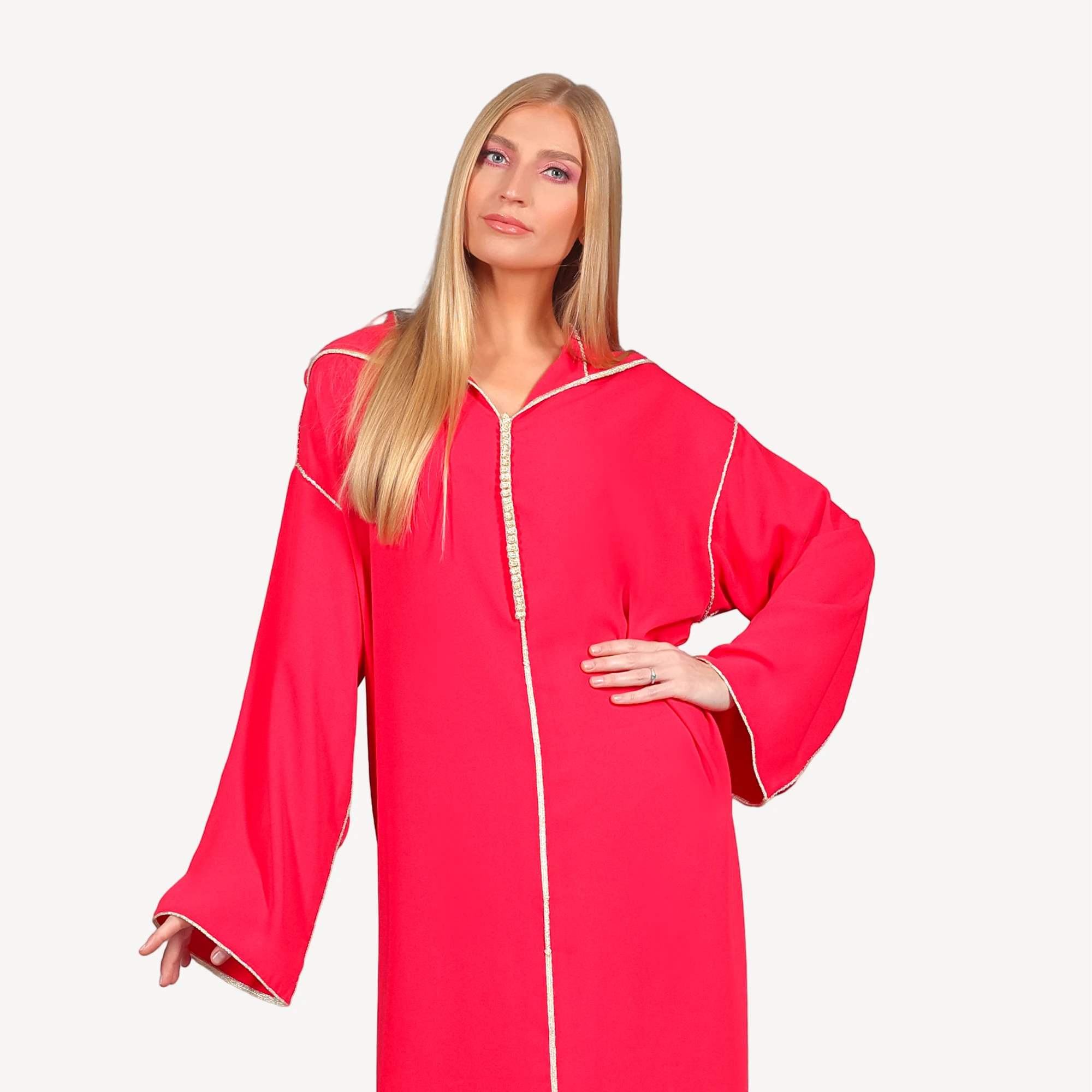 Djellaba-Ghala-Mautassin-Corail.webp