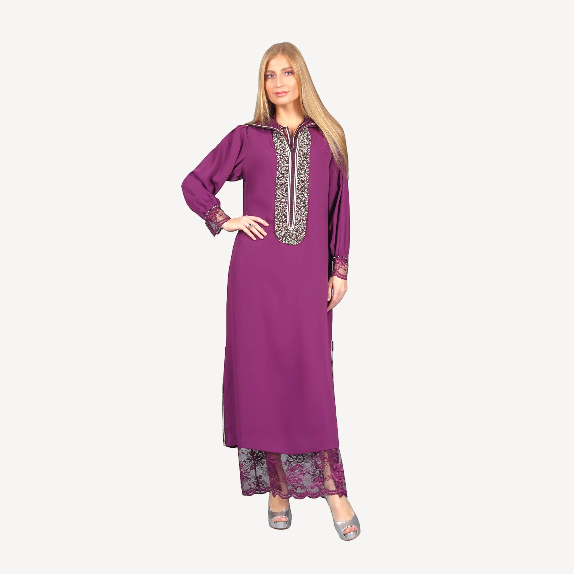 Djellaba-Noura-Mautassin-Mauve-fonce.webp
