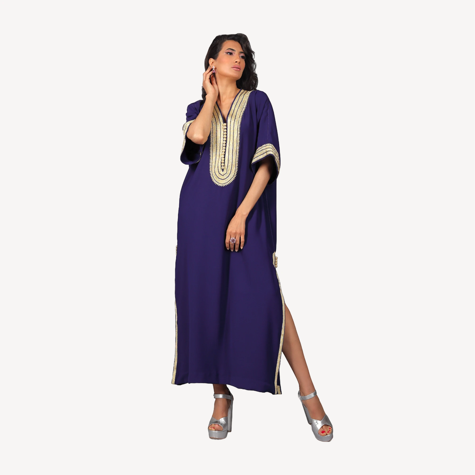 Gandoura-Ghala-bleu-mauve.webp
