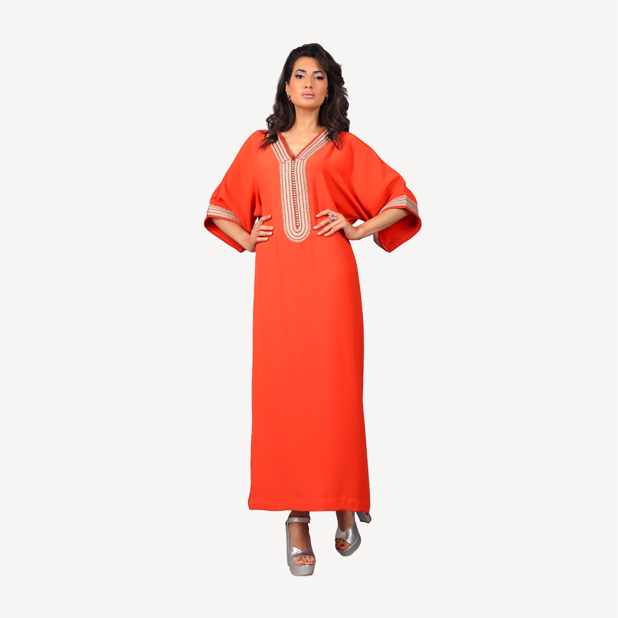 Gandoura-Ghala-orange-corail.webp