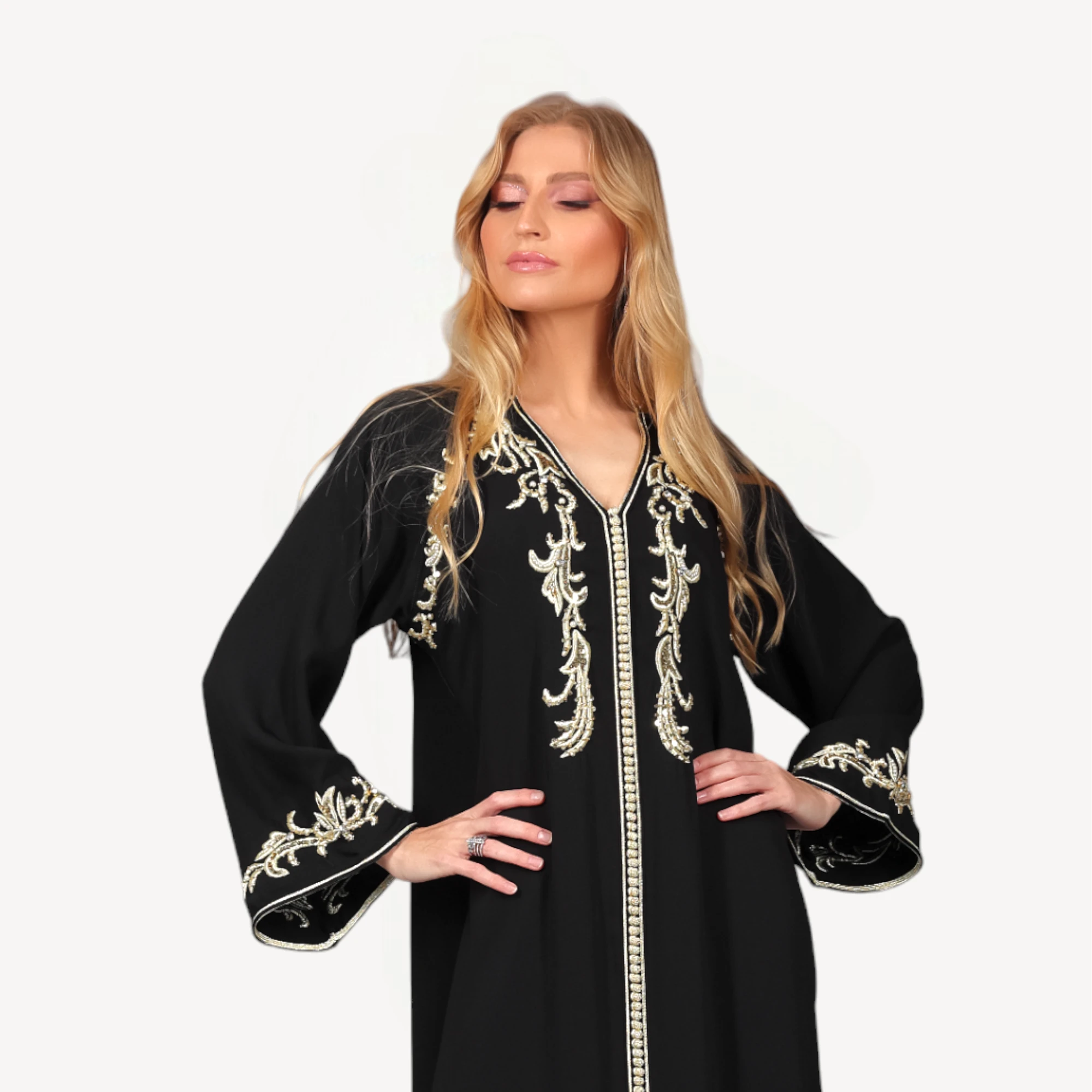 Gandoura-Maria-noir1.webp