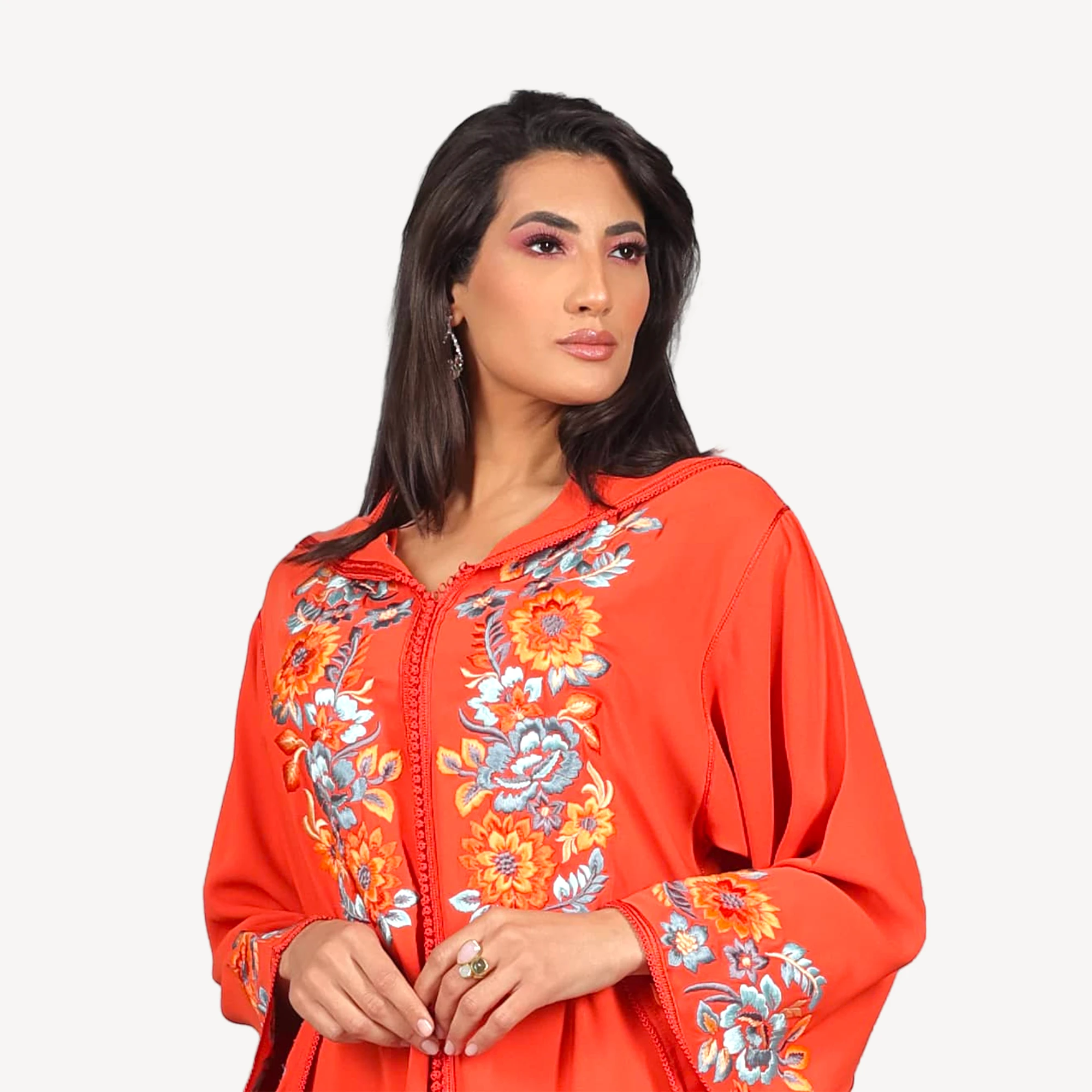 Djellaba-Jawaher-Mautassin-Orange2.webp